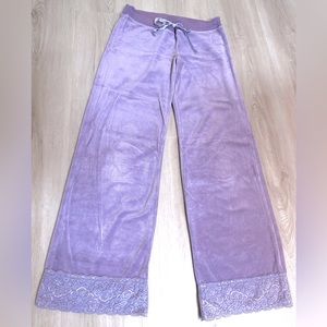 Old Navy intimates Velour Pants Purple S